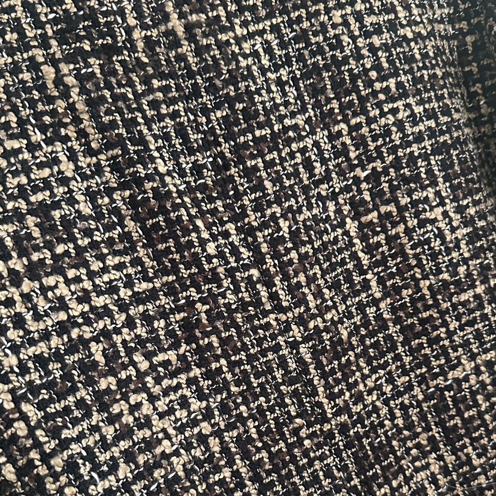 Genuine Wool Black and White Tweed Blazer - Picture 9 of 9